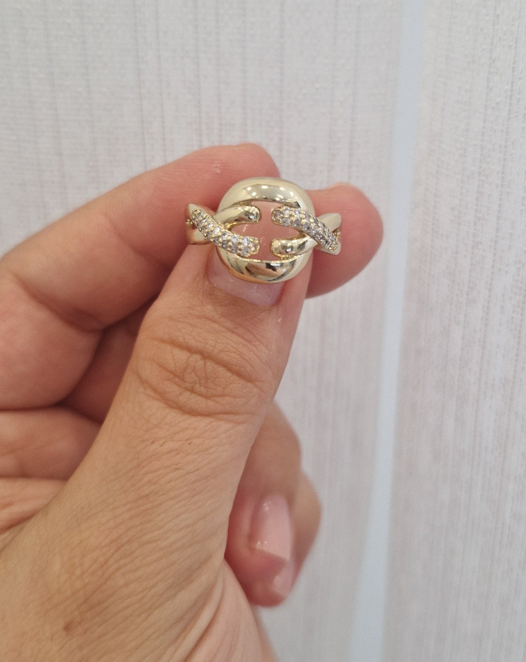 Luxe Knot Ring - 14K vergoldet
