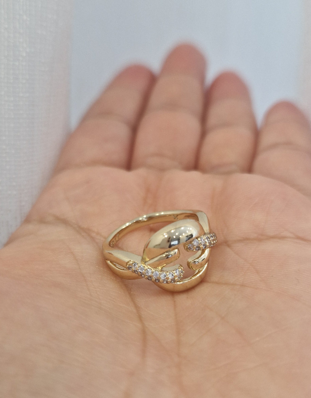 Luxe Knot Ring - 14K vergoldet