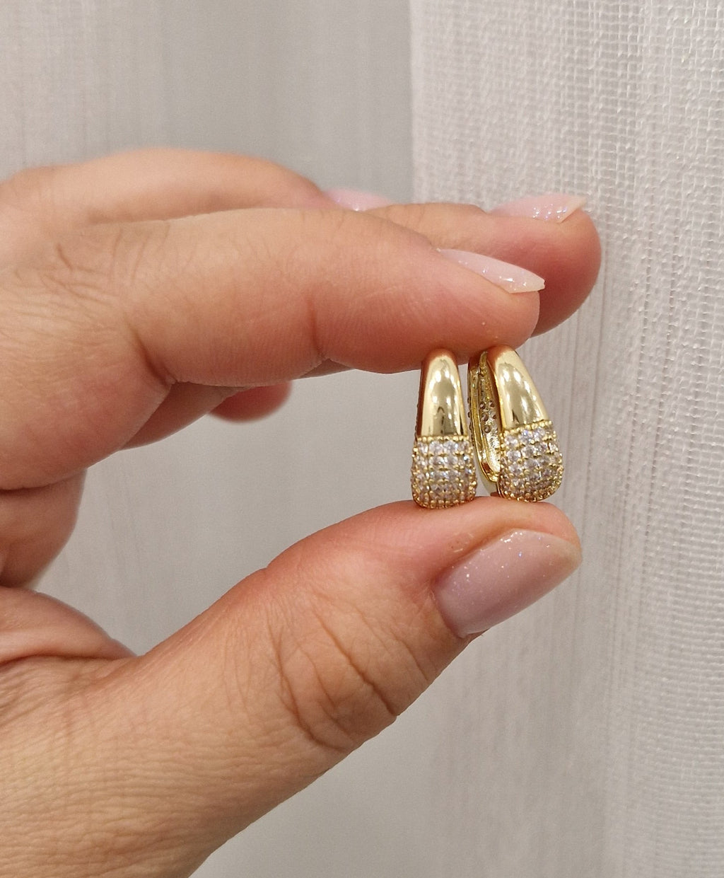 Milano Chic Creolen- 14K vergoldet